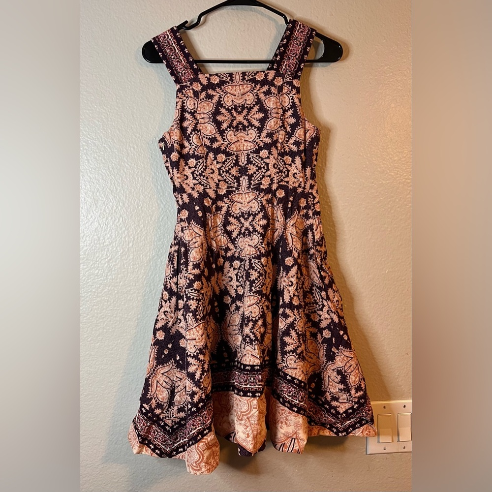 Anthropologie Maeve Cour Royal Corduroy Dress Small - Picture 4 of 7